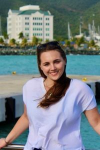 Swim Instructor at Addison Village Club, Ashley O’Brien.